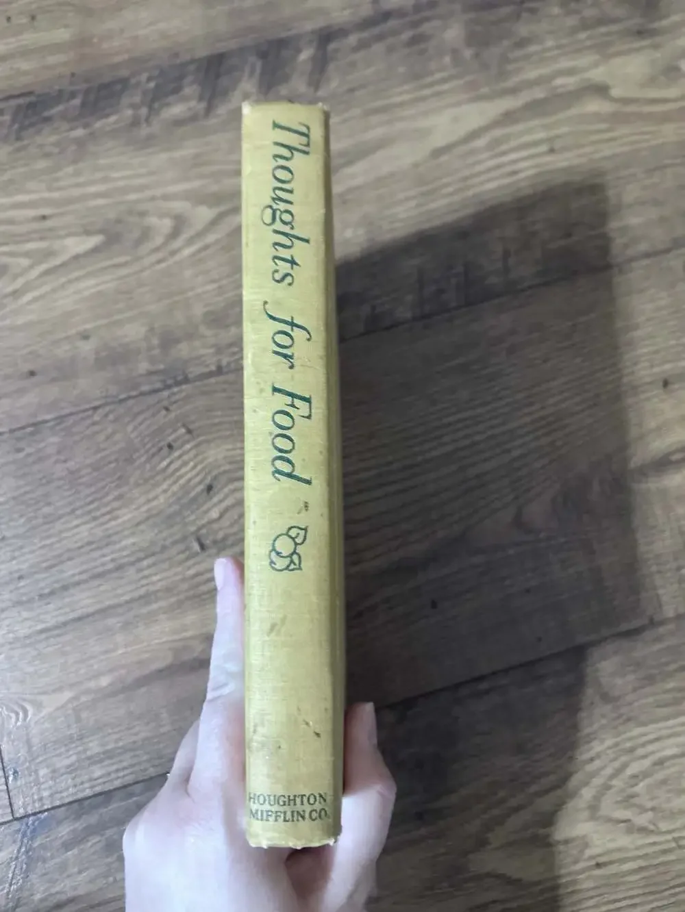 Thoughts for Food Vintage 1946 Hardcover Cookbook